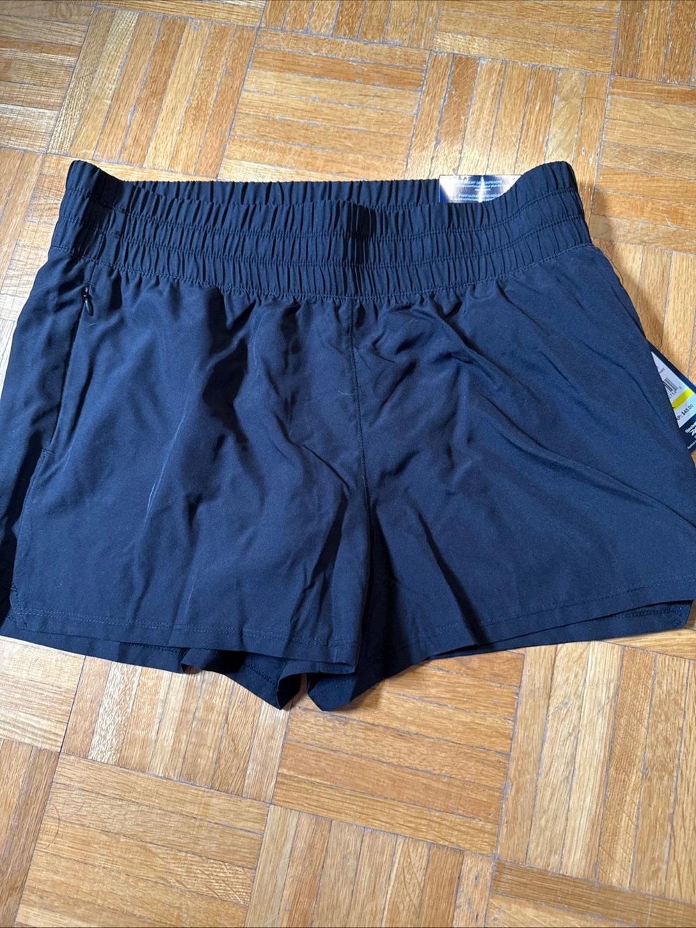 Reebok Black Women’s Athletic Shorts with Elastic Waistband